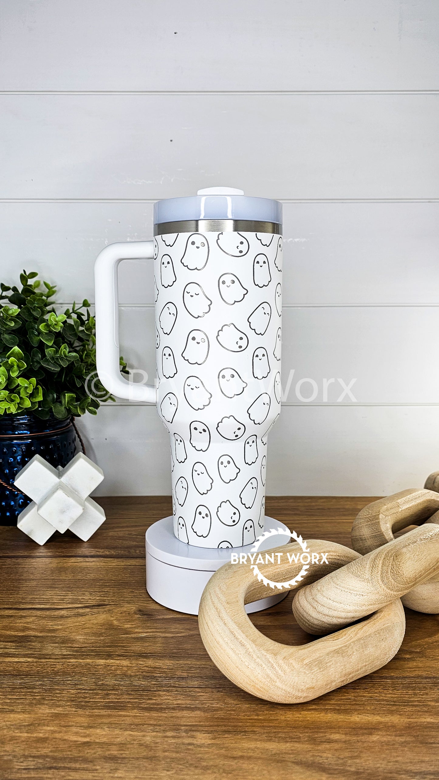 Mini Ghost | Engraved Stanley® Tumbler | 40oz 30oz