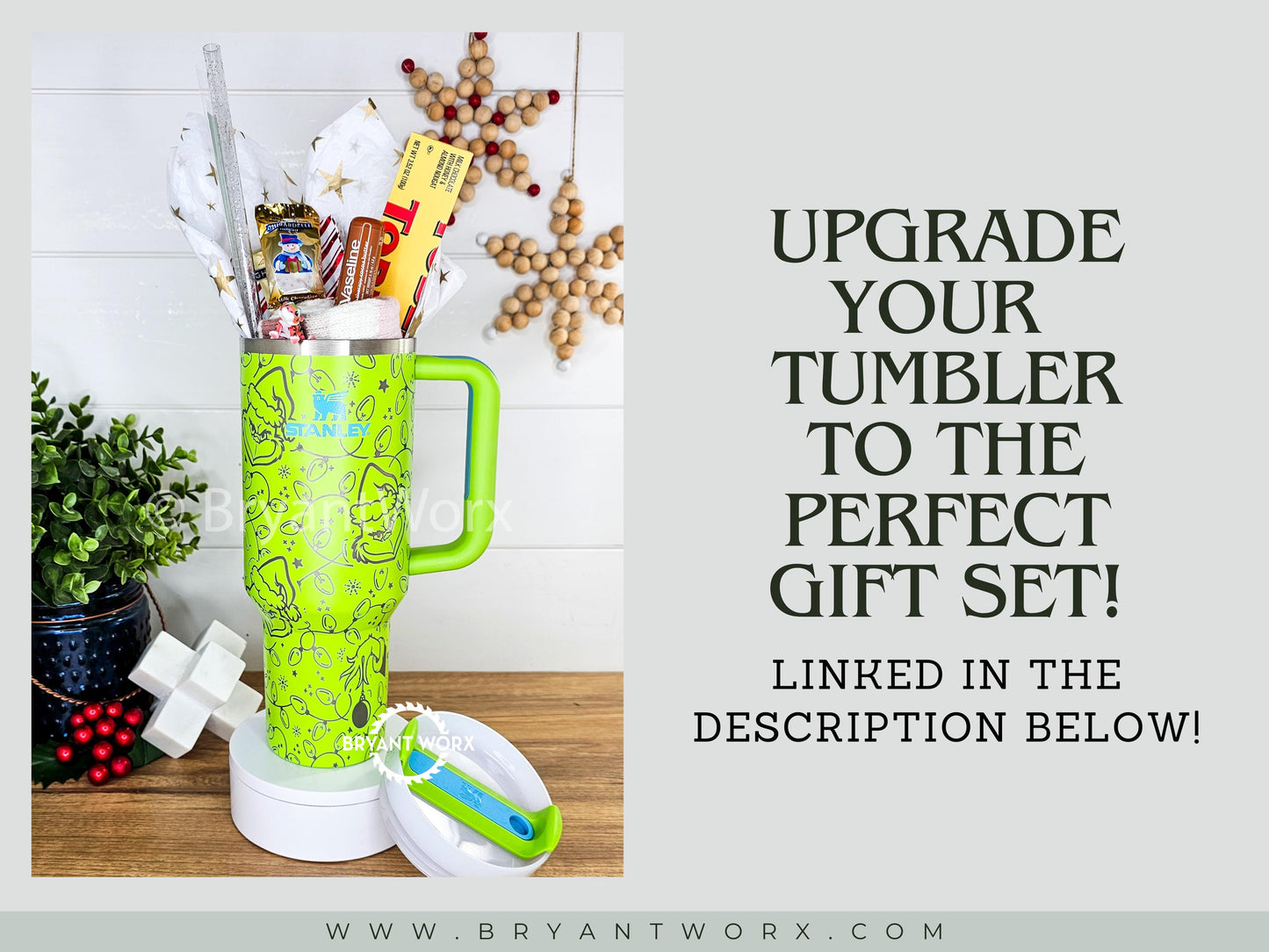 Butterfly Full Wrap | Engraved 40oz Tumbler with Handle | Custom Engraving | Mother's Day Gift | Mom Gift | Flowers | Lupus
