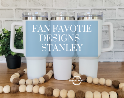 Fan Favorite Design Engraved STANLEY