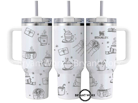 Cozy Coffee | Engraved Stanley® Tumbler | 40oz 30oz