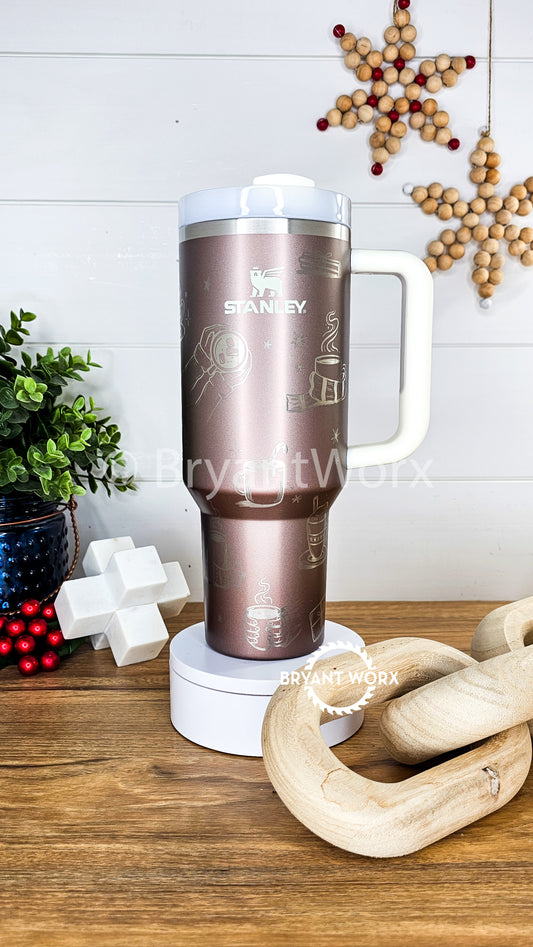 Cozy Coffee | Engraved Stanley® Tumbler | 40oz 30oz