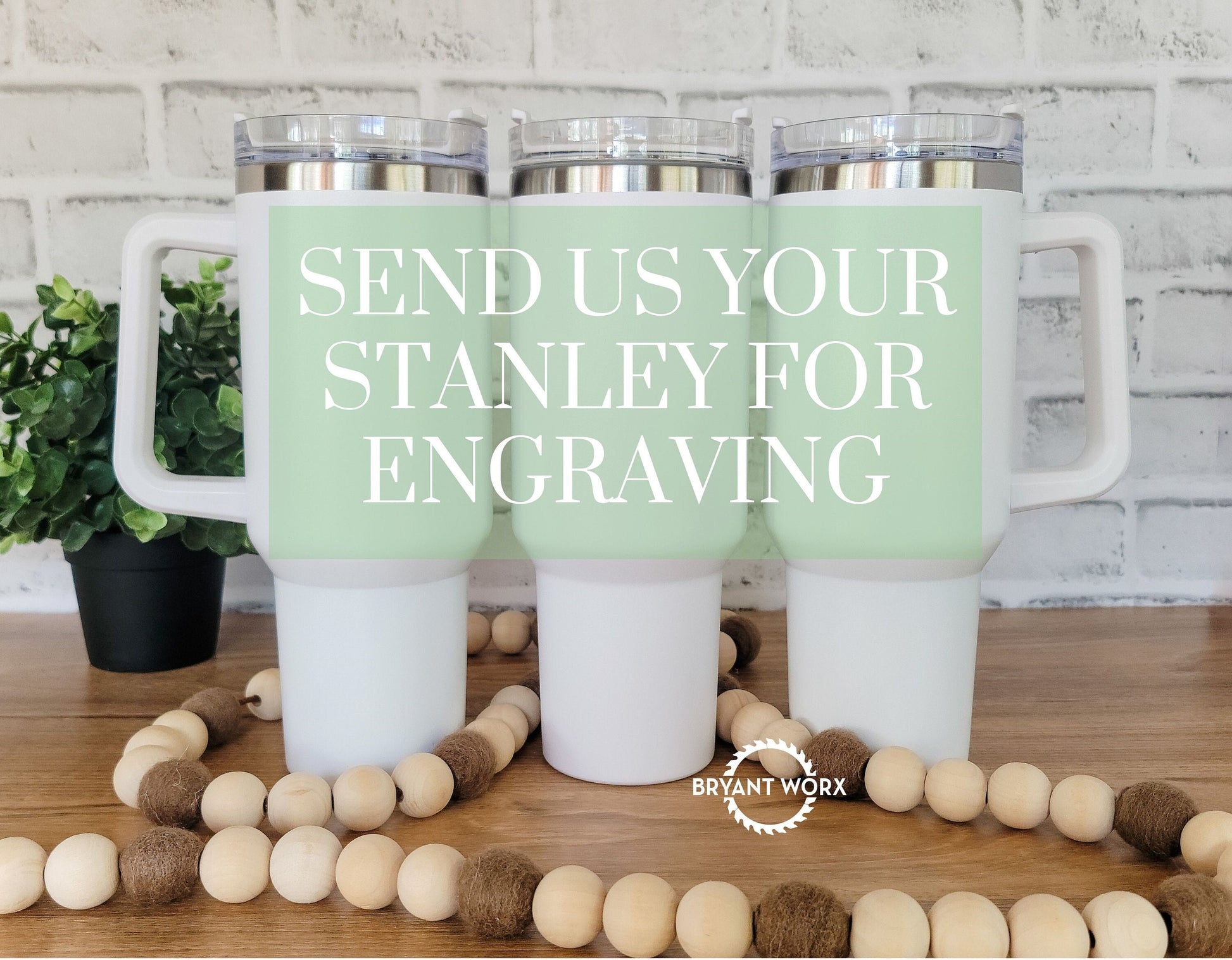 Send in Your Own Stanley for Engraving | Custom Stanley Tumbler | Personalization |