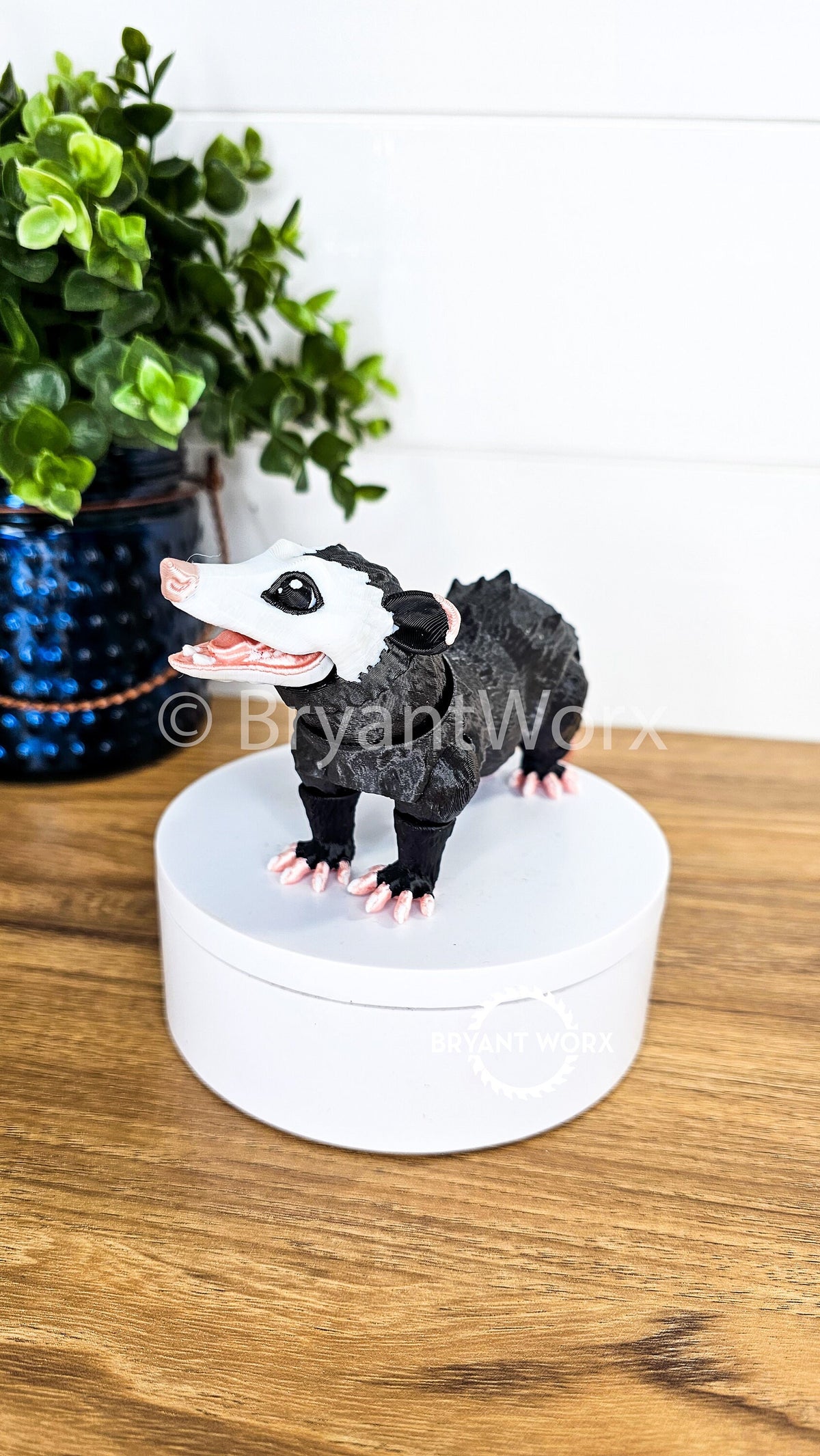 Opossum Animal Toy | Articulated 3D Print | Kids Toy | Animal Gift | Joey | Functional Jaw