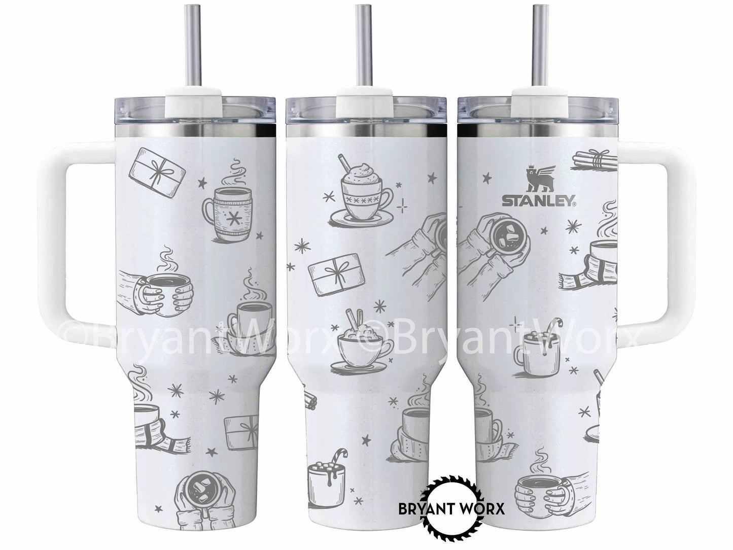Coffee | Engraved 40oz STANLEY | Pumpkin Spice | Fall Vibes | Christmas | Christmas Gift | Latte | Coffee Lover | Christmas Stanley