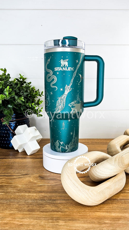 Magic Vibes | Snake |Engraved STANLEY | Custom | Magic | Witchcraft | Wand | Fantasy | Medieval | 40 oz 30oz 20oz