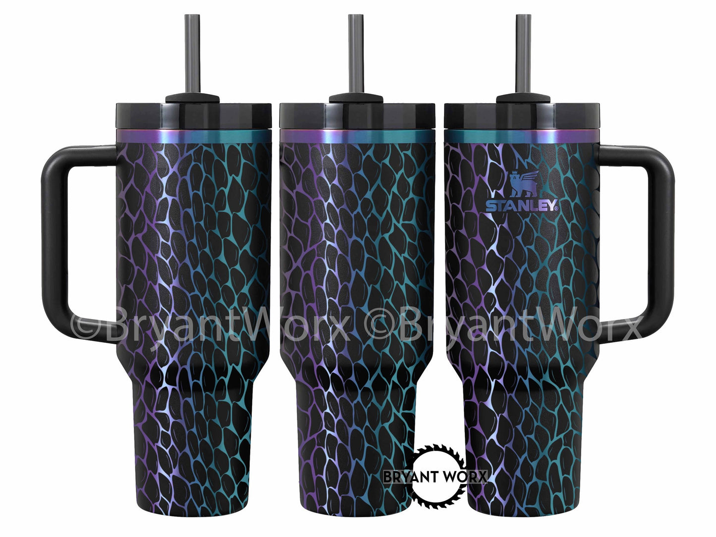 Dragon Scales | Engraved STANLEY | Custom Engraved | House Dragon | Fantasy Map | Inheritance | Basgiath | Thrones | 40oz 30oz 20oz