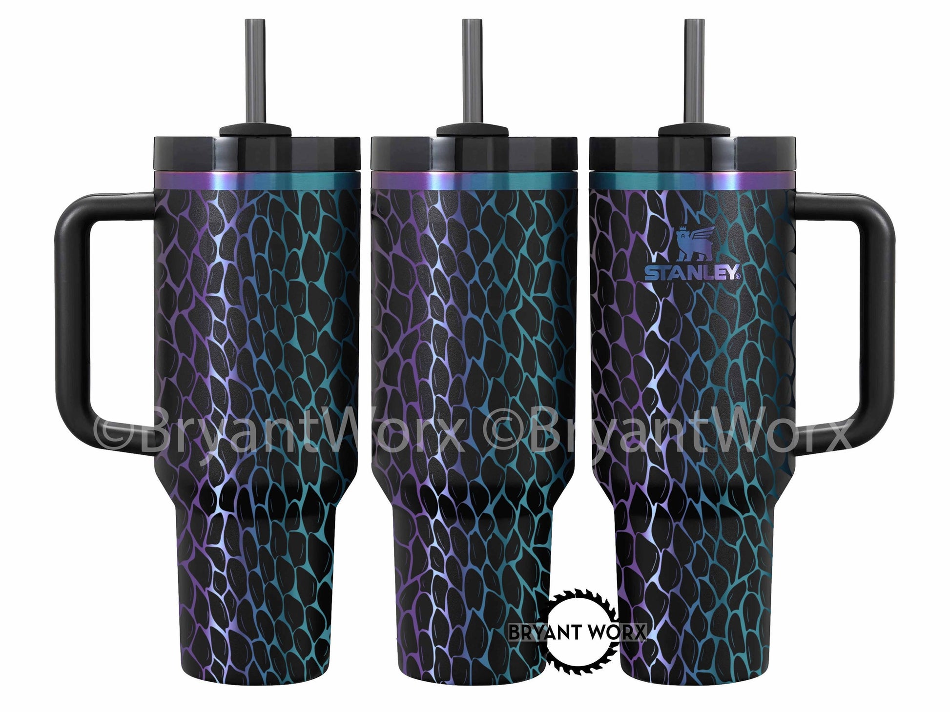 Dragon Scales | Engraved STANLEY | Custom Engraved | House Dragon | Fantasy Map | Inheritance | Basgiath | Thrones | 40oz 30oz 20oz