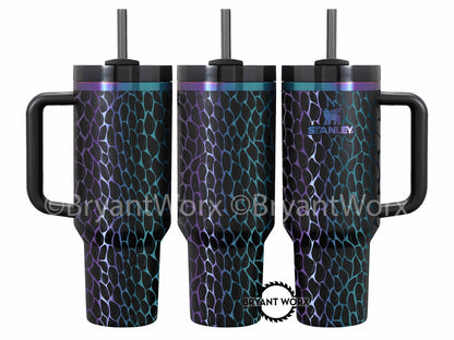 Dragon Scales | Engraved STANLEY | Custom Engraved | House Dragon | Fantasy Map | Inheritance | Basgiath | Thrones | 40oz 30oz 20oz