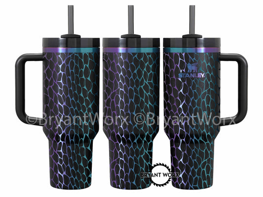 Dragon Scales | Engraved STANLEY | Custom Engraved | House Dragon | Fantasy Map | Inheritance | Basgiath | Thrones | 40oz 30oz 20oz