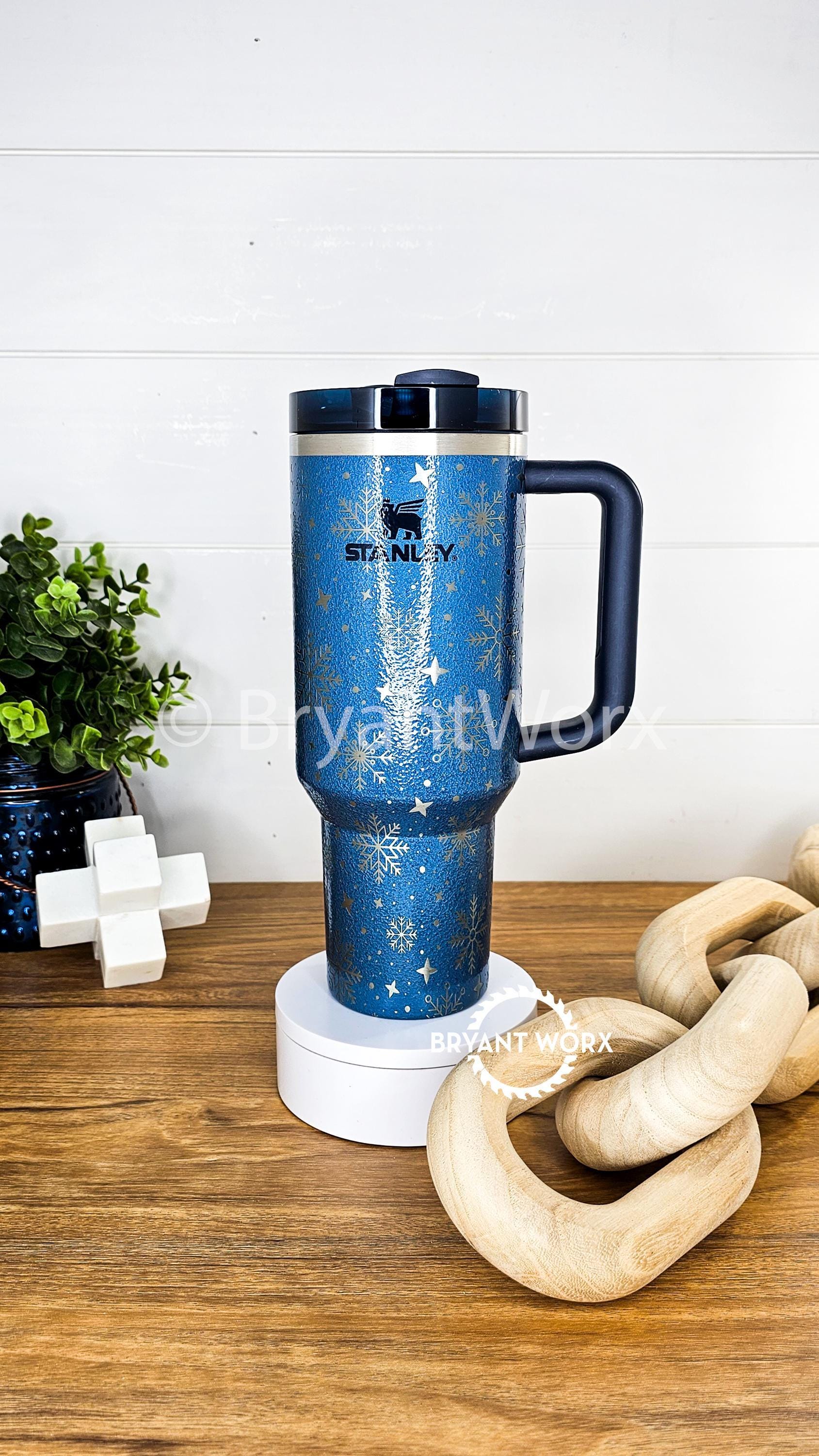 Snowflakes | Engraved STANLEY | Have Yourself | Merry Little Christmas | Christmas STANLEY | Holiday | Holly | Winter 40 oz 30oz 20oz