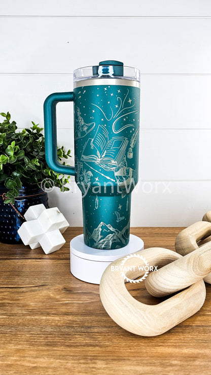 Magic Vibes | Snake |Engraved STANLEY | Custom | Magic | Witchcraft | Wand | Fantasy | Medieval | 40 oz 30oz 20oz