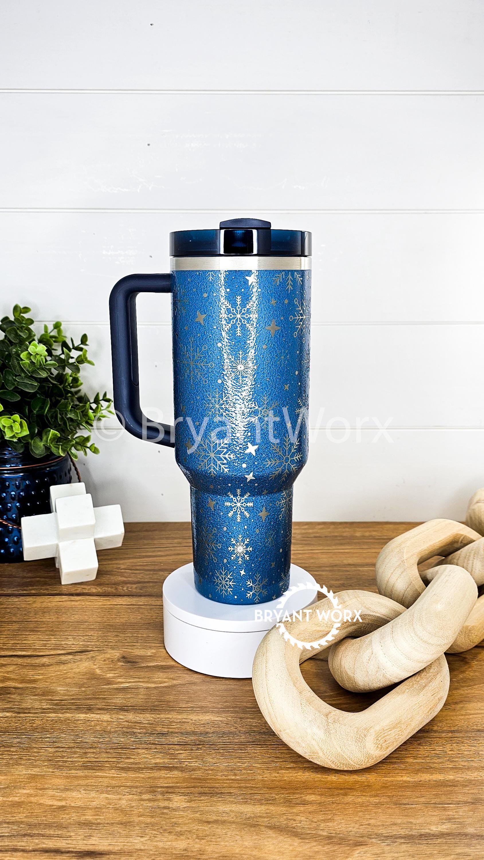 Snowflakes | Engraved STANLEY | Have Yourself | Merry Little Christmas | Christmas STANLEY | Holiday | Holly | Winter 40 oz 30oz 20oz