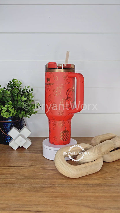 Pumpkin Spice | Engraved Stanley® Tumbler | 40oz 30oz