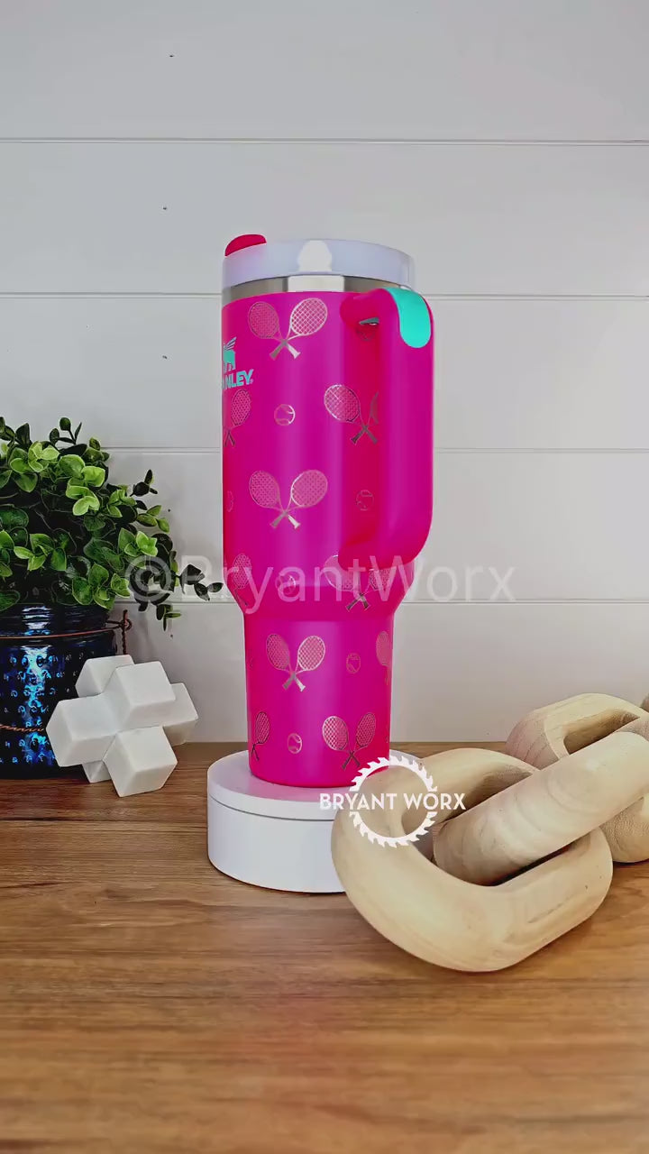 Tennis Lover | Engraved Stanley® Tumbler | 40oz – Bryant Worx