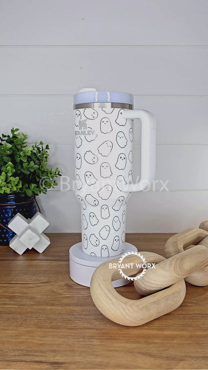 Mini Ghost | Engraved Stanley® Tumbler | 40oz 30oz