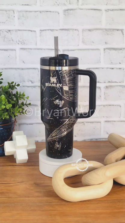 Galaxy Battle | Engraved Stanley® Tumbler | 40oz